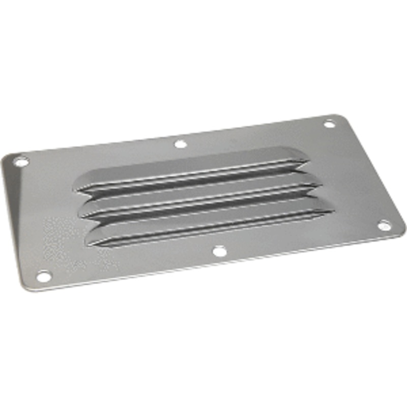 Sea-Dog Stainless Steel Louvered Vent – 5″ x 4-5/8″