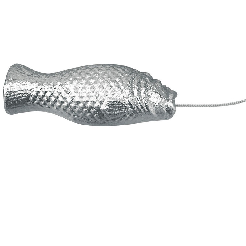 Tecnoseal Grouper Suspended Anode w/Cable & Clamp – Zinc [00630FISH]