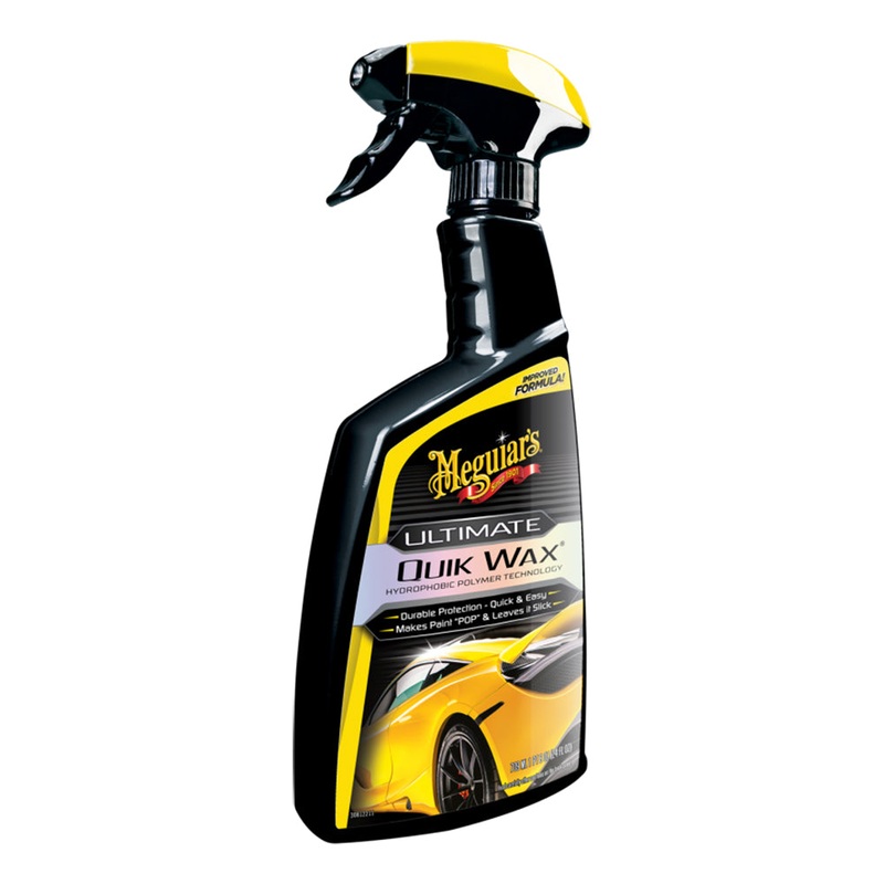 Meguiars Ultimate Quik Wax  Increased Gloss, Shine  Protection w/Ultimate Quik Wax – 24oz [G200924]