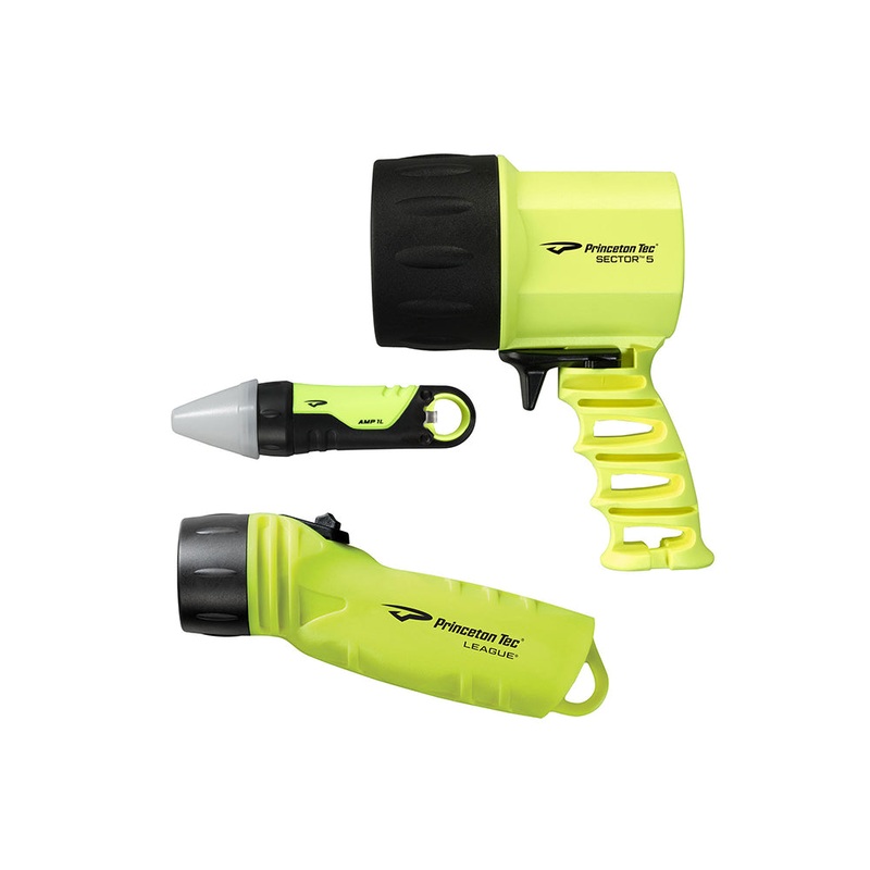 Princeton Tec Reef Pack Box Set – Neon Yellow [RP-NY]