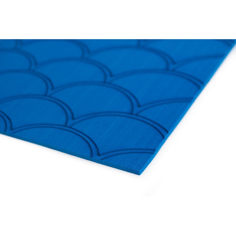 SeaDek 40″ x 80″ 5mm Sheet Bimini Blue Brushed Fish Scale – 1016mm x 2032mm x 5mm [23875-83801]