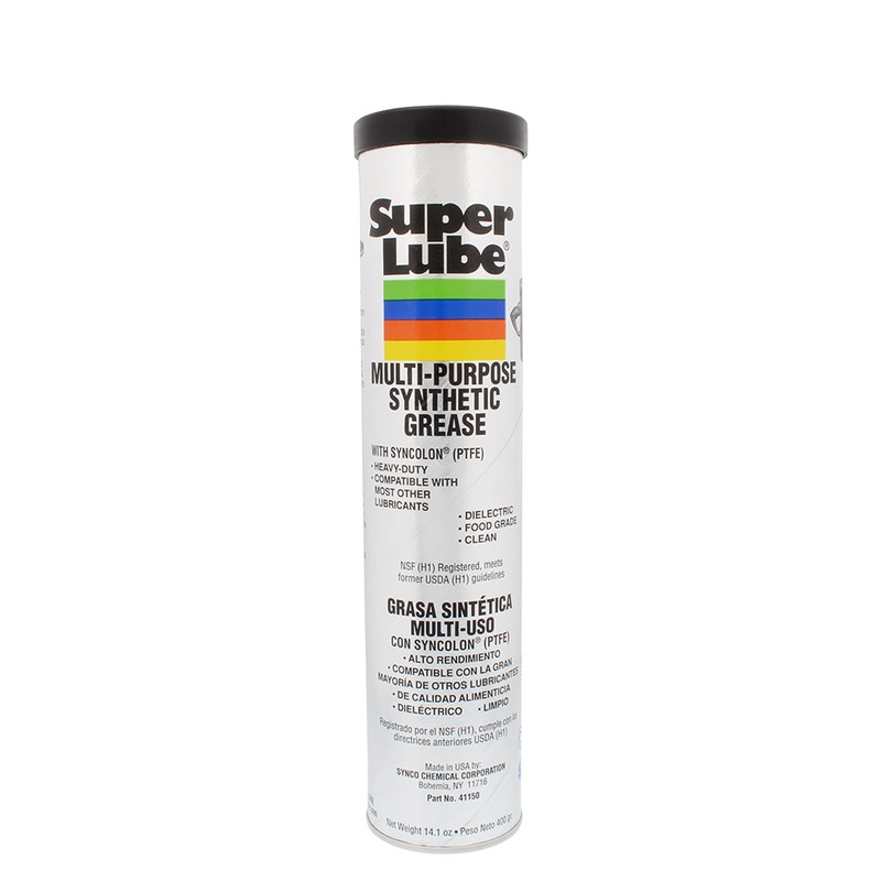 Super Lube Multi-Purpose Synthetic Grease w/Syncolon (PTFE) – 14.1oz Cartridge [41150]