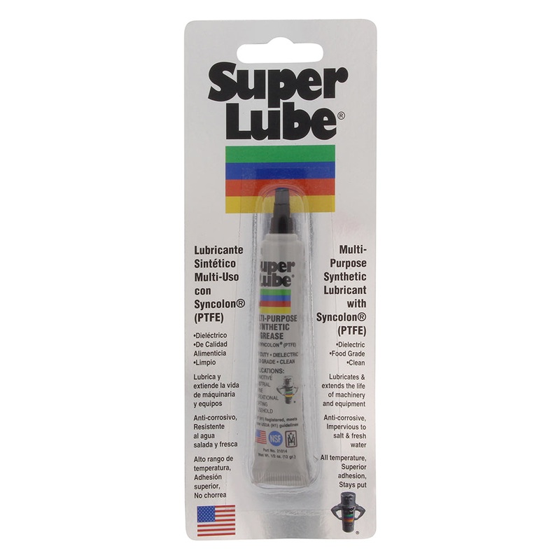 Super Lube Multi-Purpose Synthetic Grease w/Syncolon (PTFE) – .5oz Tube [21010]