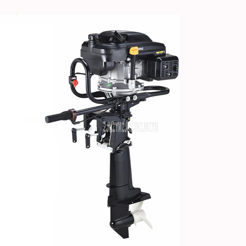 7.5 Horsepower Boat Outboard Engine Air-cooling Manual Startup Gasoline Fuel Four 4 strok Outboard Motor For Inflatable Boat Type A