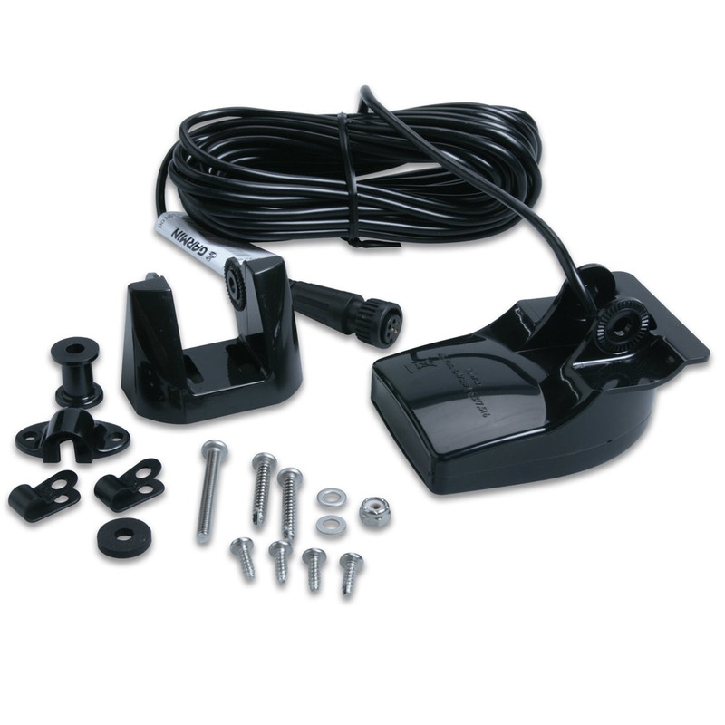 Garmin 200/50kHz, 10/40 Deg, Plastic TM, Depth & Temp – 6-Pin [010-10272-00]