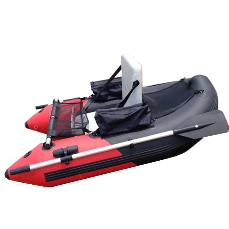 High quality dinghy inflatable boat portable float tube boat fishing/small inflatable pvc boat for one people Red