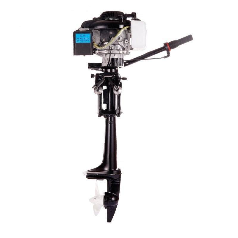 Marine Engine 4-Stroke 4.0-Horsepower Gasoline Engine Outboard Engine Stern Machine Fishing Boat Assault Boat