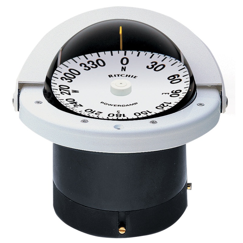Ritchie FN-201W Navigator Compass – Flush Mount – White [FNW-201]