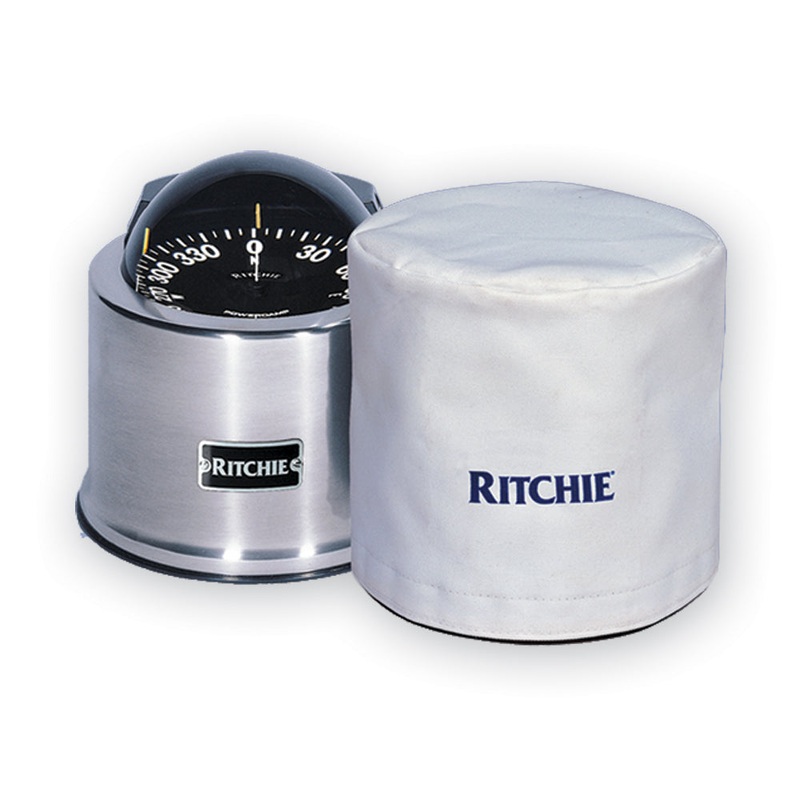 Ritchie GM-5-C 5″ GlobeMaster Binnacle Mount Compass Cover – White [GM-5-C]