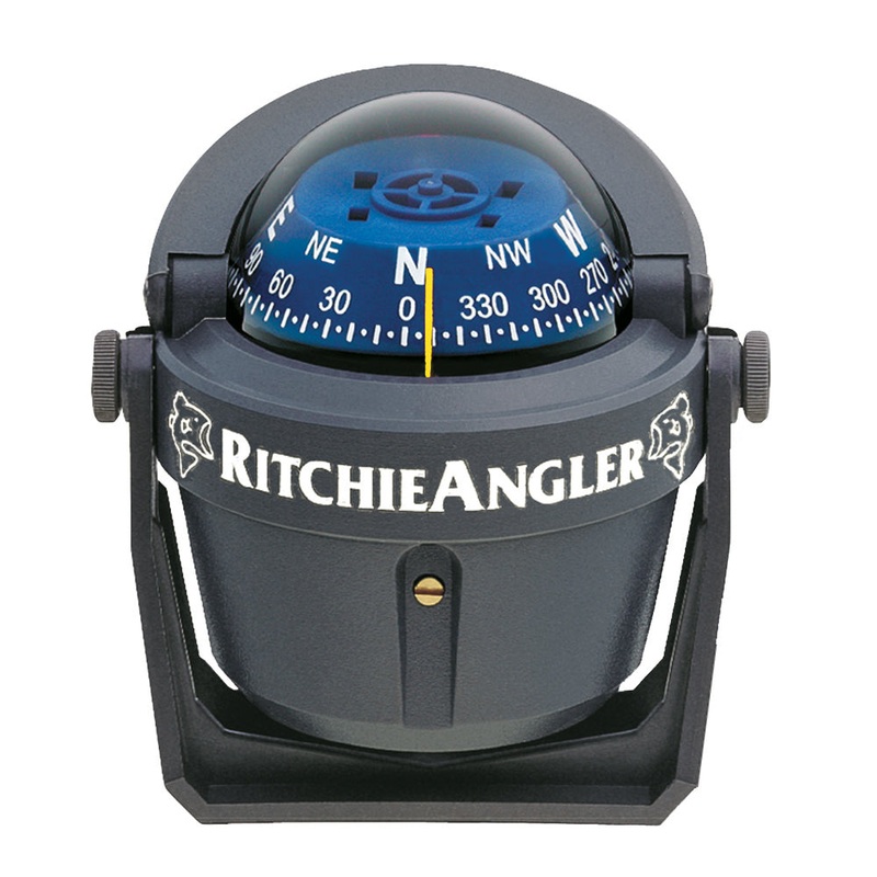 Ritchie RA-91 RitchieAngler Compass – Bracket Mount – Gray [RA-91]