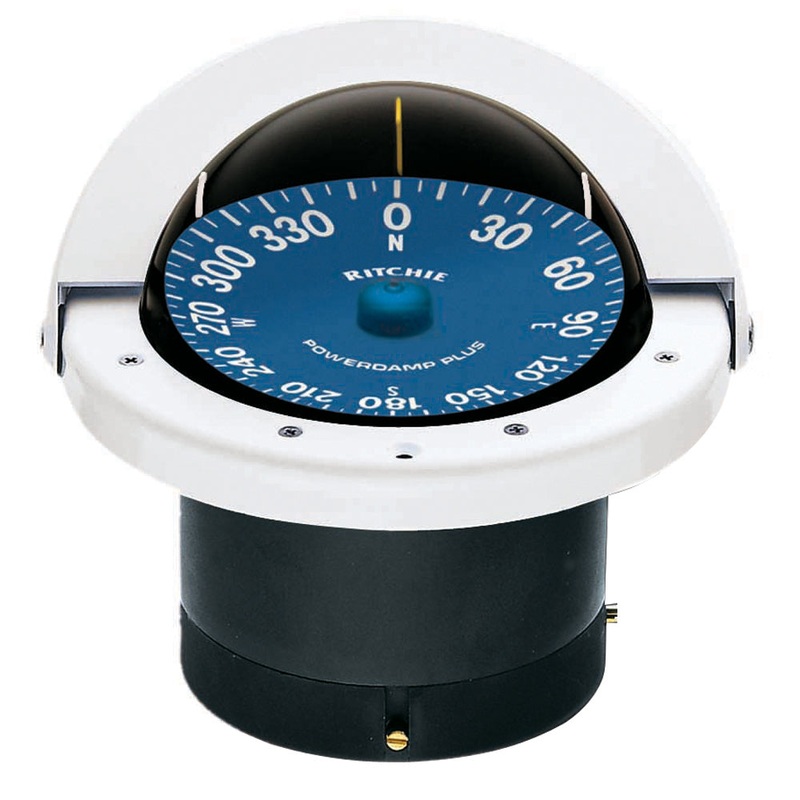 Ritchie SS-2000W SuperSport Compass – Flush Mount – White [SS-2000W]