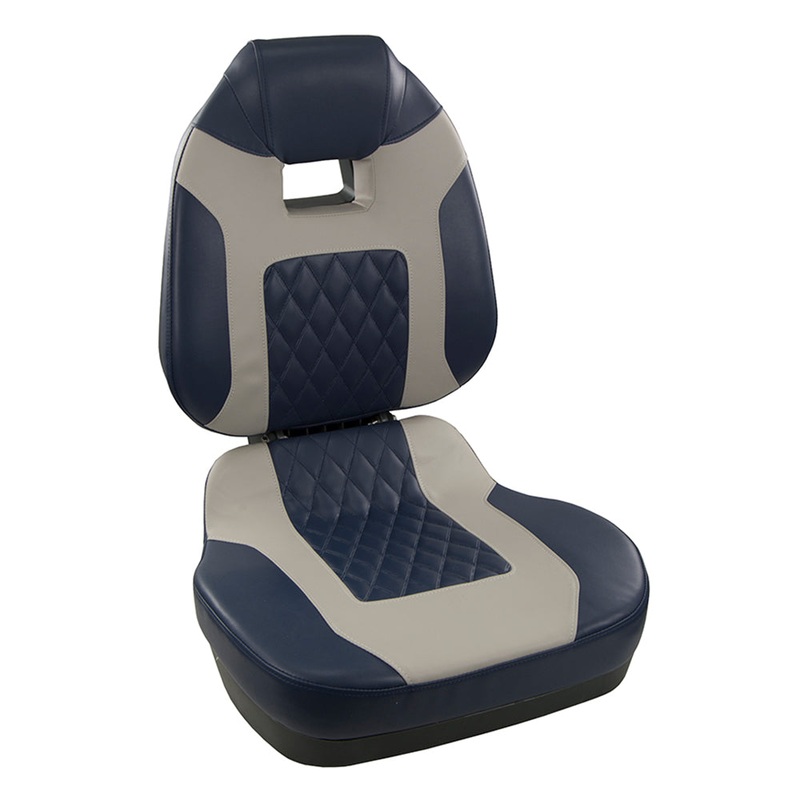 Springfield Fish Pro II High Back Folding Seat – Blue/Grey [1041419]