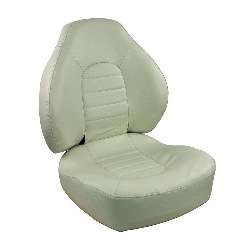 Springfield Fish Pro Mid Back Folding Seat – White [1041636]