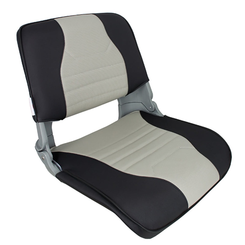 Springfield Skipper Deluxe Folding Seat – Charcoal/Grey [1061057]