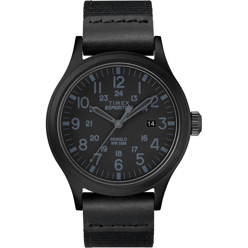 Timex Expedition Scout 40mm – Black – Fabric Strap Watch [TW4B14200]