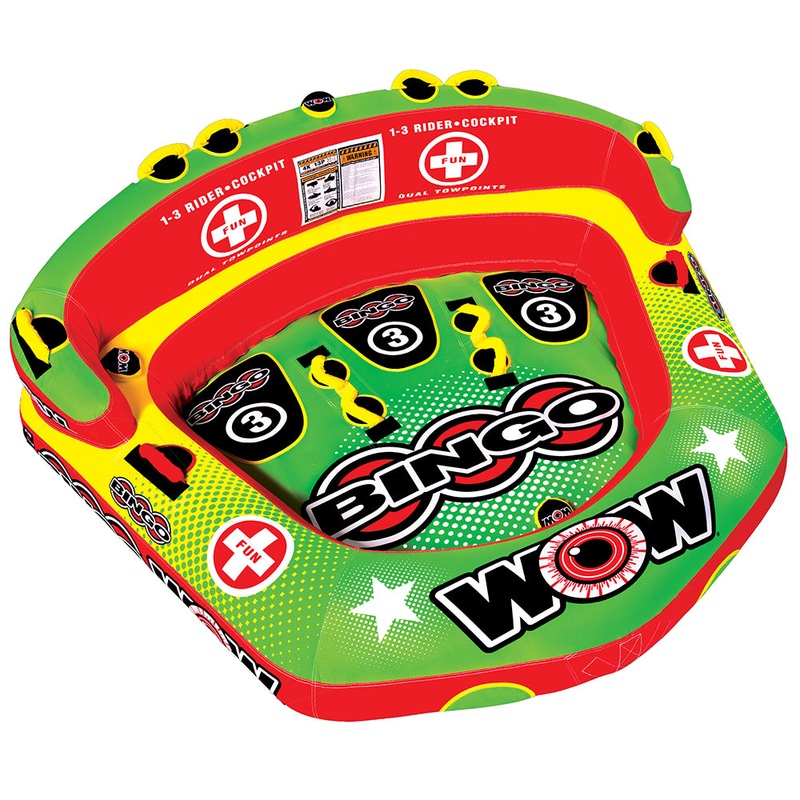 WOW Watersports Bingo 3 Towable – 3 Person [14-1070]