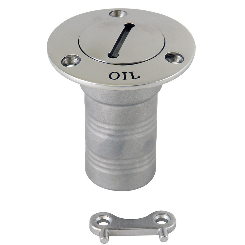 Whitecap Hose Deck Fill – 1-1/2″ Hose – Oil [6129C]