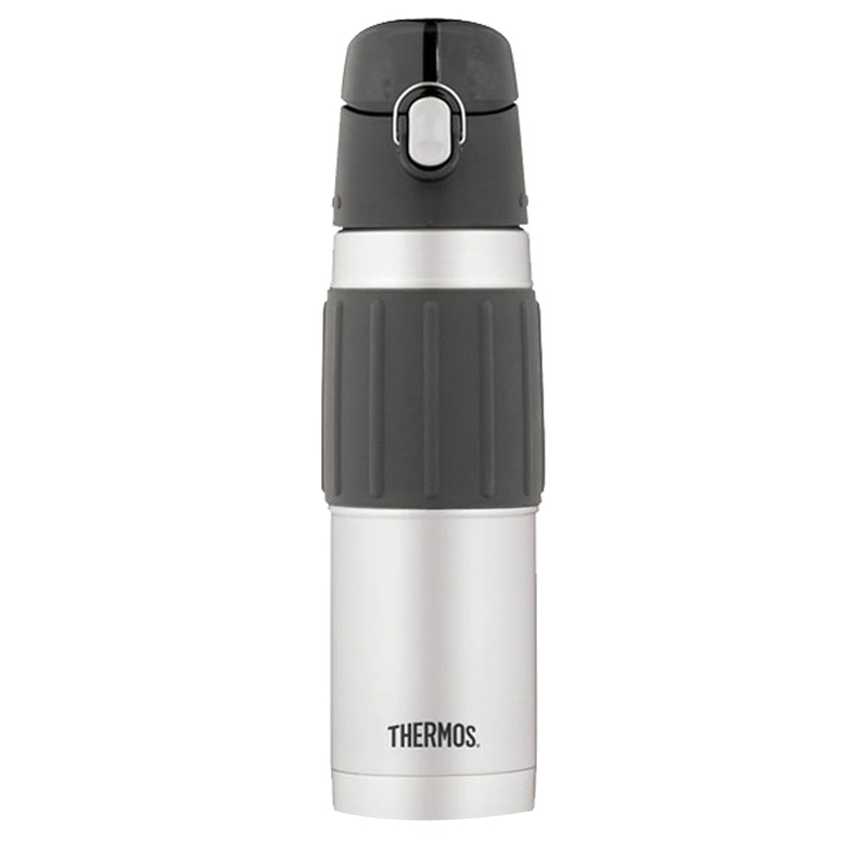 Thermos Vacuum Insulated Hydration Bottle – 18 oz. – Stainless Steel/Gray [2465TRI6]