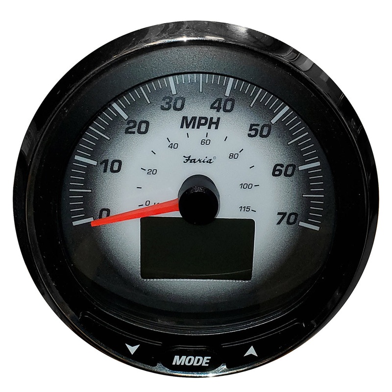 Faria 5″ Multifunction Gauge – 70MPG – LCD w/o PP – Depth – Black Fade [MGS023]