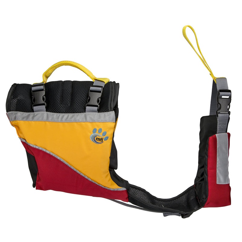 MTI Underdog Dog Life Jacket – Red/Mango – X-Large [MV502A-XL-831]