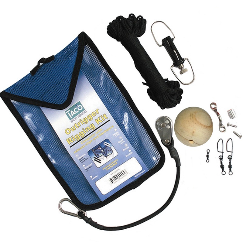 TACO Premium Center Rigging Kit f/Up to 25′ Pole [RK-0001PCB]