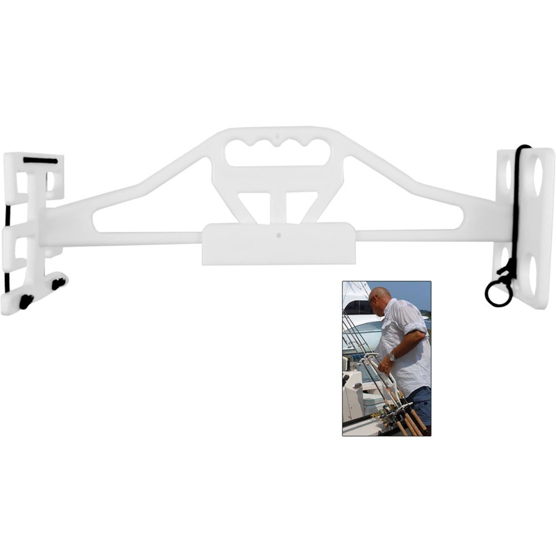 TACO Rod & Reel Tote ‘Em Rack w/Wall Mount [P03-144W]
