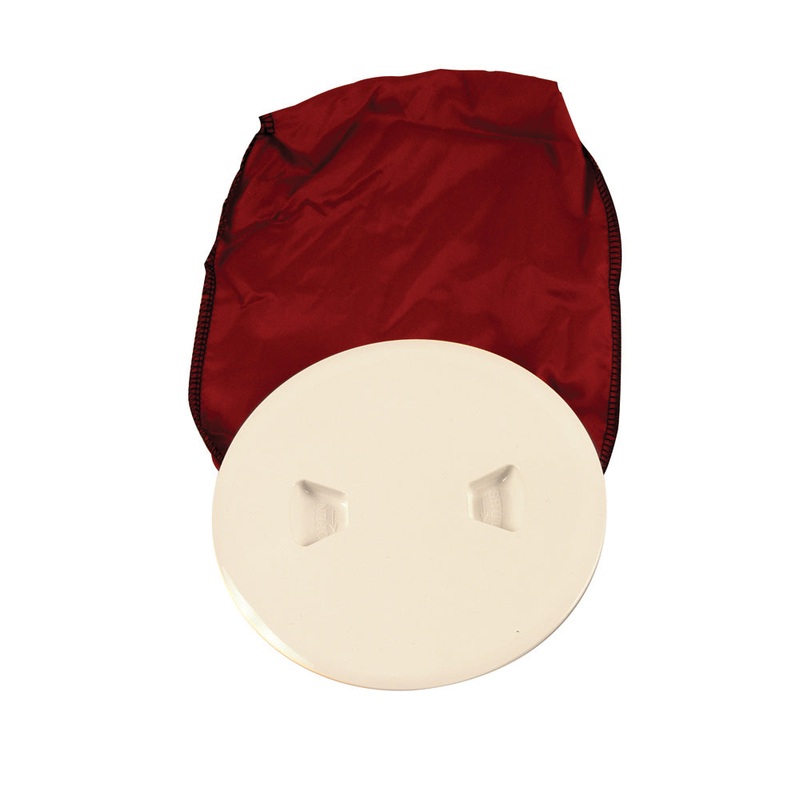 Beckson 5″ Stow-Away Deck Plate – Beige w/12″ Bag [DP50BN]