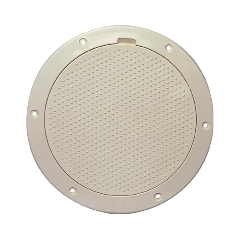 Beckson 6″ Non-Skid Pry-Out Deck Plate – Beige [DP63-N]