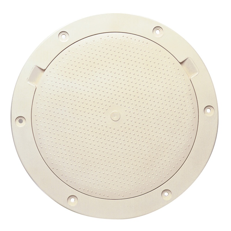 Beckson 8″ Non-Skid Pry-Out Deck Plate – Beige [DP83-N]
