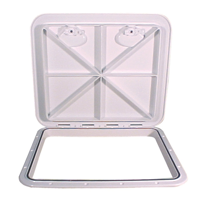Beckson 18×21″ Flush Hatch Horizontal or Vertical – White [HT1821-W]