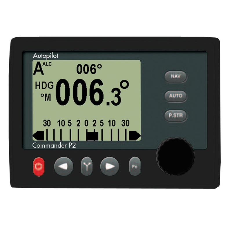 ComNav Commander P2 – Mono Display, Fluxgate Compass & Rotary Feedback Autopilot [10110001]