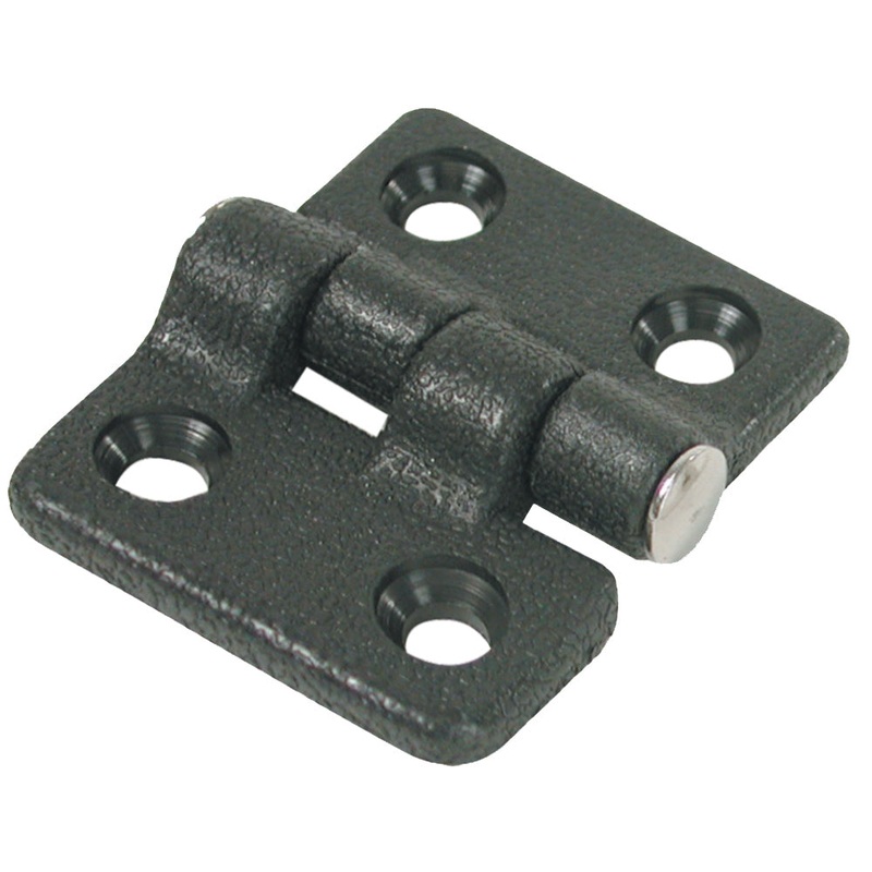Whitecap Butt Hinge – Black Nylon – 1-1/2″ x 1-3/8″ [S-3034]