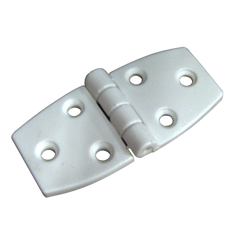 Whitecap Door Hinge – White Nylon – 1-1/2″ x 3″ [S-3031]