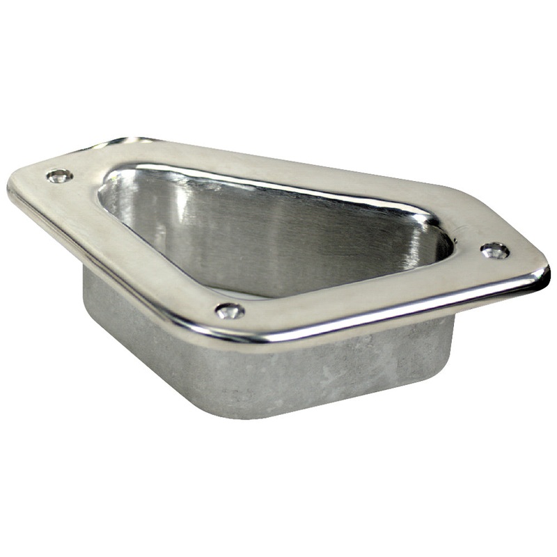 Whitecap Hawse Pipe – 316 Stainless Steel – 4-3/4″ x 2-3/4″ [6349]