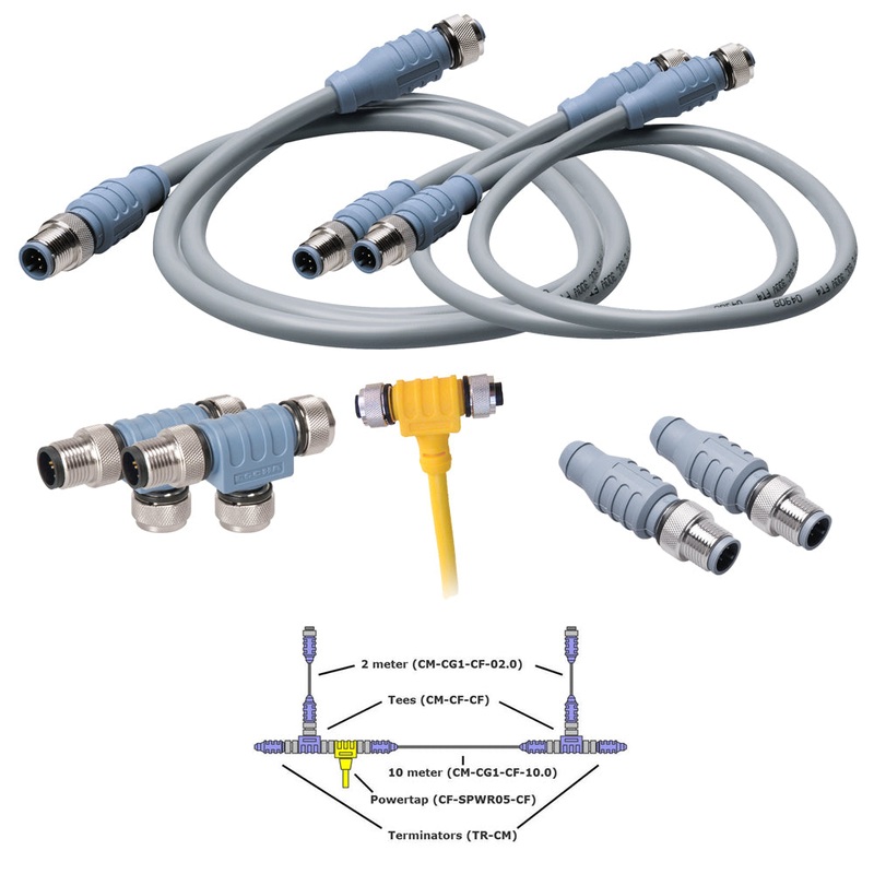 Maretron NMEA 2000 Professional Deluxe Starter Kit w/ Cables for 2 Devices [CABLE-STARTER-KIT]