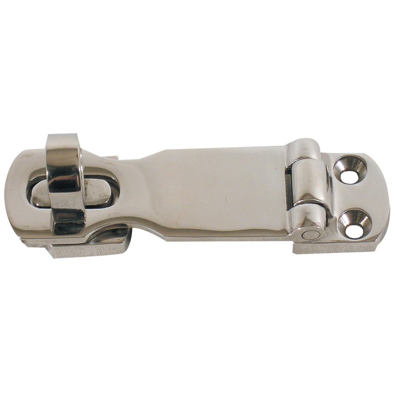 Whitecap 90 Degree Mount Swivel Safety Hasp – 316 Stainless Steel – 3″ x 1-1/8″ [6343C]