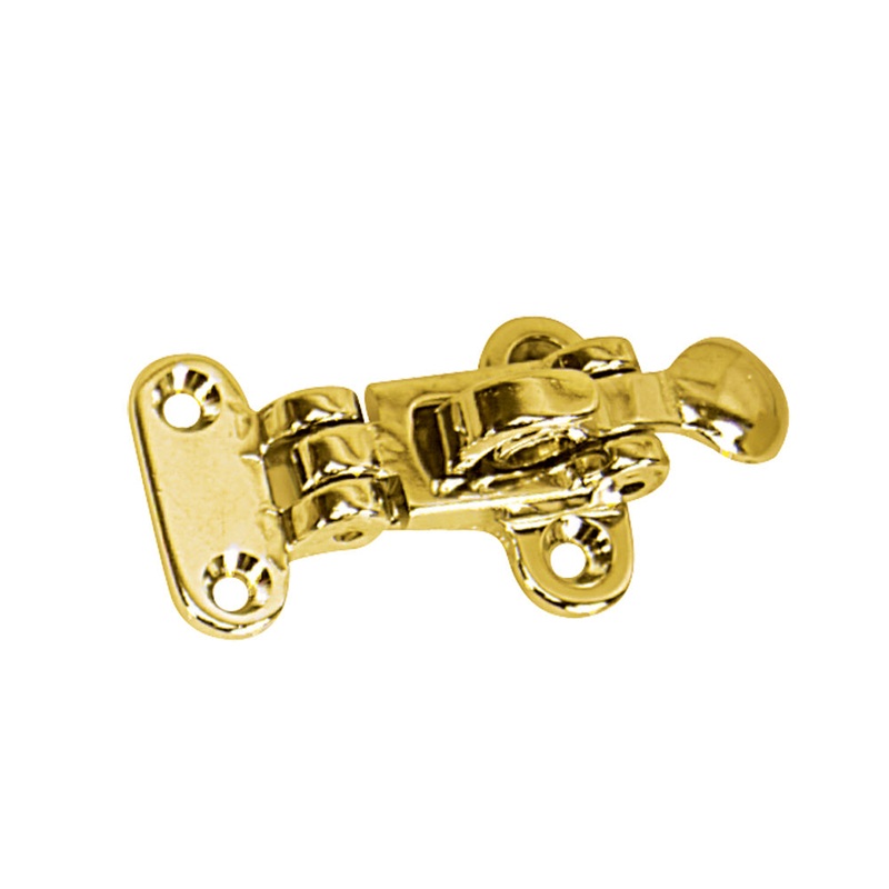 Whitecap Anti-Rattle Hold Down – Polished Brass [S-054BC]