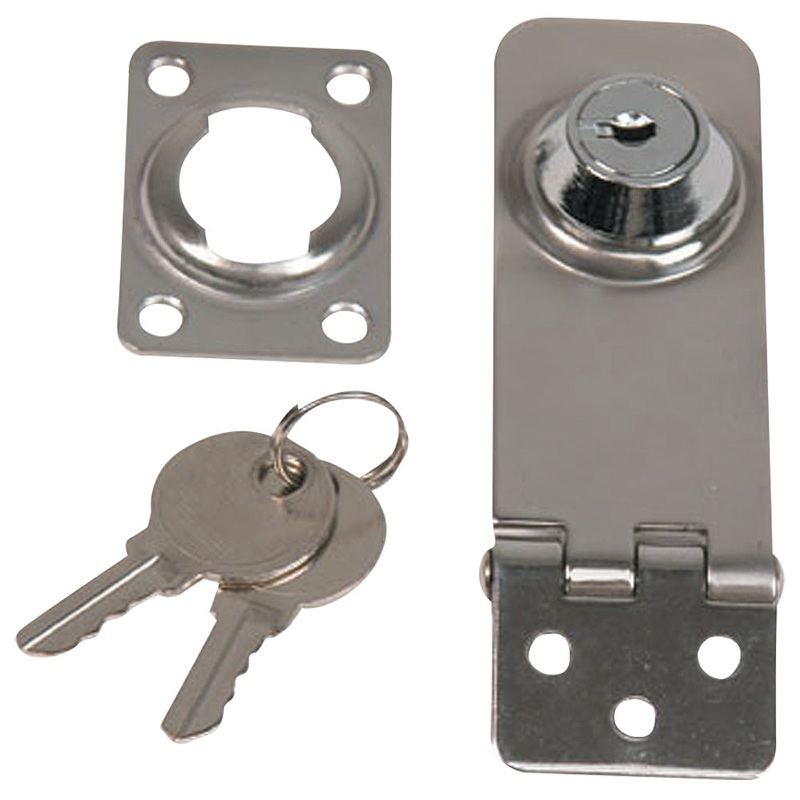 Whitecap Locking Hasp – 304 Stainless Steel – 1″ x 3″ [S-4053C]
