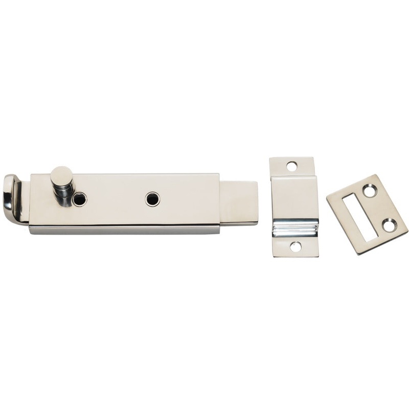 Whitecap Spring Loaded Slide Bolt/Latch – 316 Stainless Steel – 5-5/16″ [S-588C]