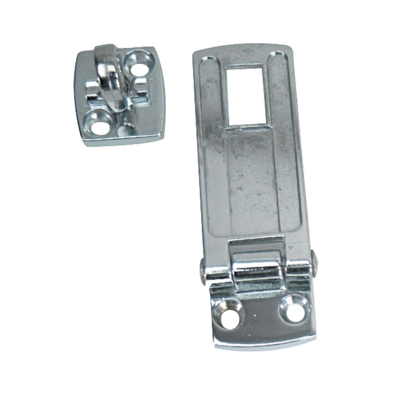 Whitecap Swivel Safety Hasp – CP/Zamac – 1-1/8″ x 3″ [S-1400C]