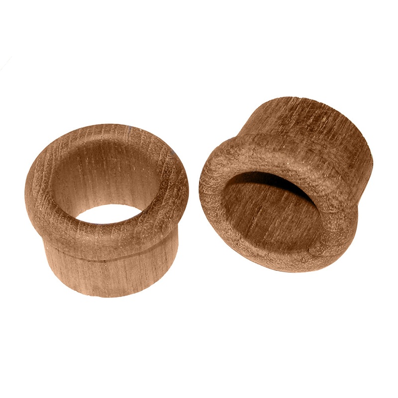 Whitecap Teak Finger Pull – 1″ Barrel Length – 2 Pack [60146-A]