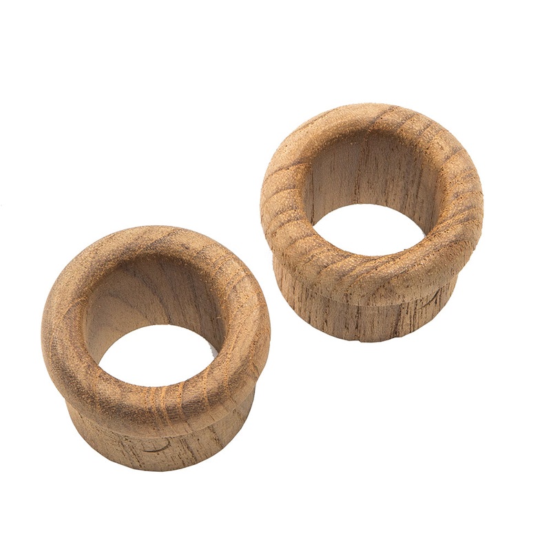 Whitecap Teak Finger Pull – 5/8″ Barrel Length – 2 Pack [60145-A]