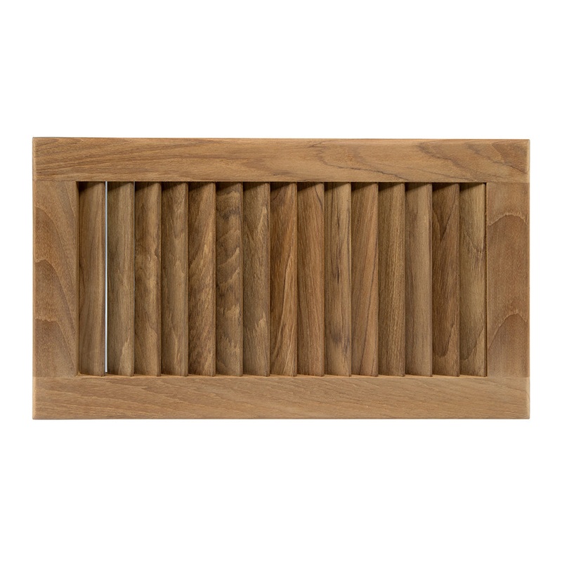 Whitecap Teak Louvered Insert – 16″ x 9-1/8″ x 3/4″ [60710]