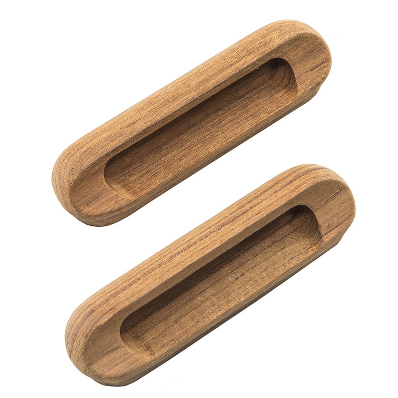 Whitecap Teak Oblong Drawer Pull – 4-1/16″L – 2 Pack [60124-A]