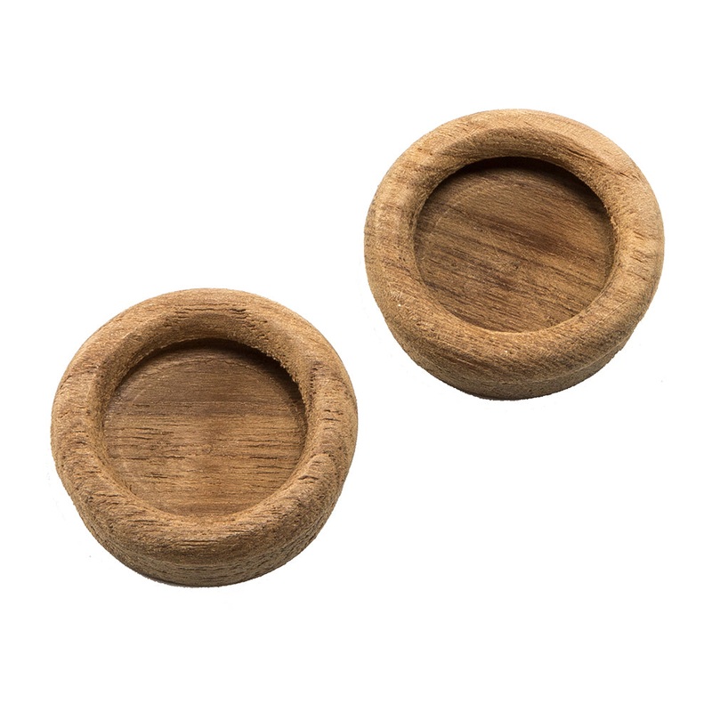 Whitecap Teak Round Drawer Pull – 1-3/8″ Round – 2 Pack [60127-A]