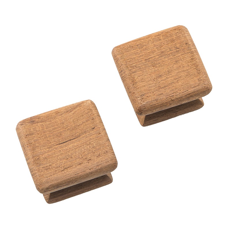 Whitecap Teak Square Drawer Knob – 1-1/8″ – 2 Pack [60130-A]
