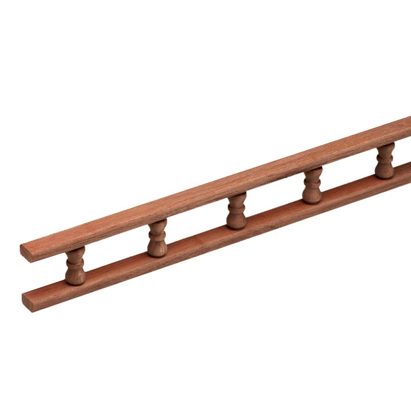 Whitecap Teak Standard Pin Rail – 5′ [60705]