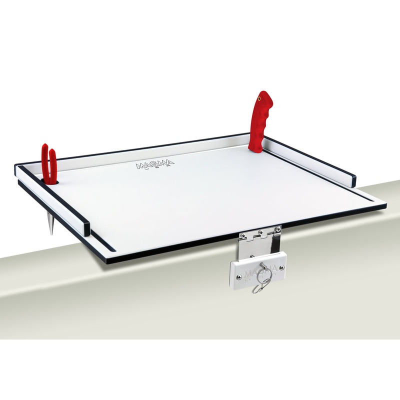 Magma Econo Mate Bait Filet Table – 20″ – White/Black [T10-310B]