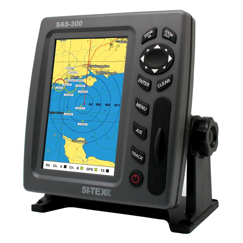 SI-TEX SAS-300 AIS Class B Transceiver – Display Only f/Use w/Existing AIS [SAS-300-3]