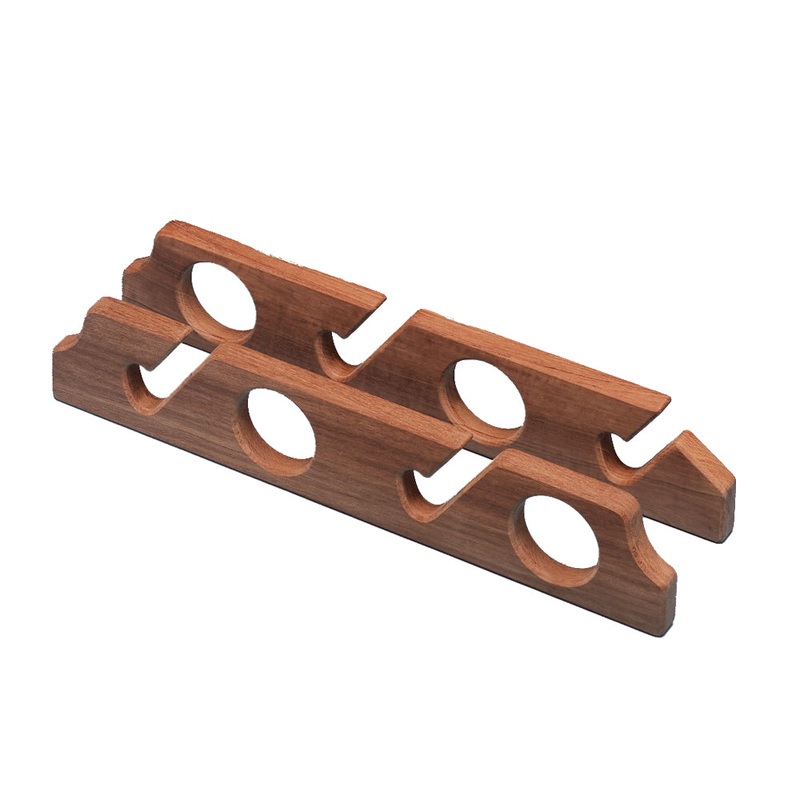 Whitecap Teak Four-Rod Storage Rack – Pair [60612]